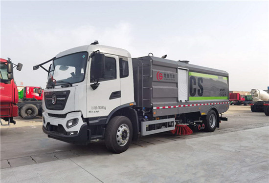 國六16方新款東風天錦洗掃車-清掃車-18噸洗掃車廠家直銷-程力集團 國六16方新款東風天錦洗掃車-清掃車-18噸洗掃車廠家直銷-程力集團