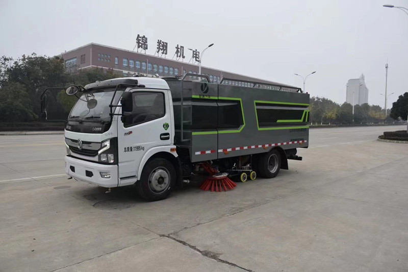 東風多利卡8方洗掃車-8方清掃車價格報價-湖北盈通 東風多利卡8方洗掃車-8方清掃車價格報價-湖北盈通