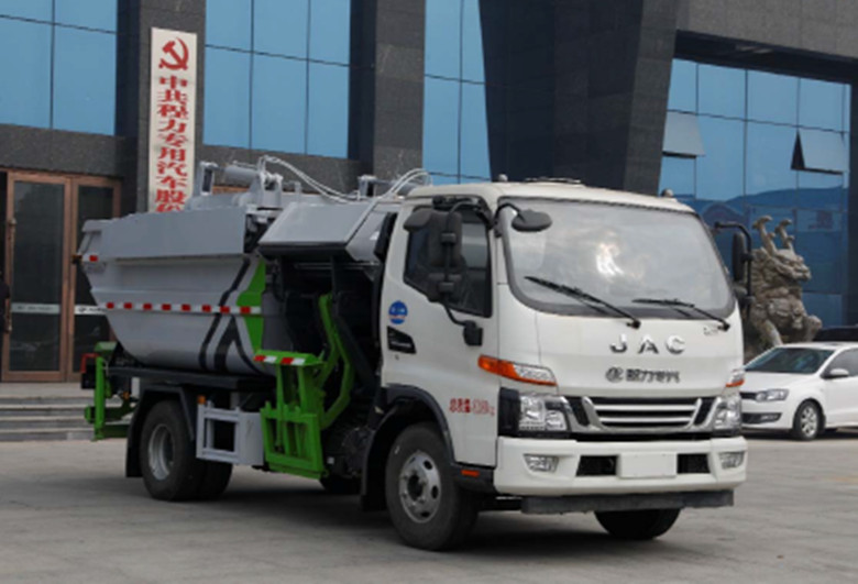 壓縮分撿垃圾運輸車