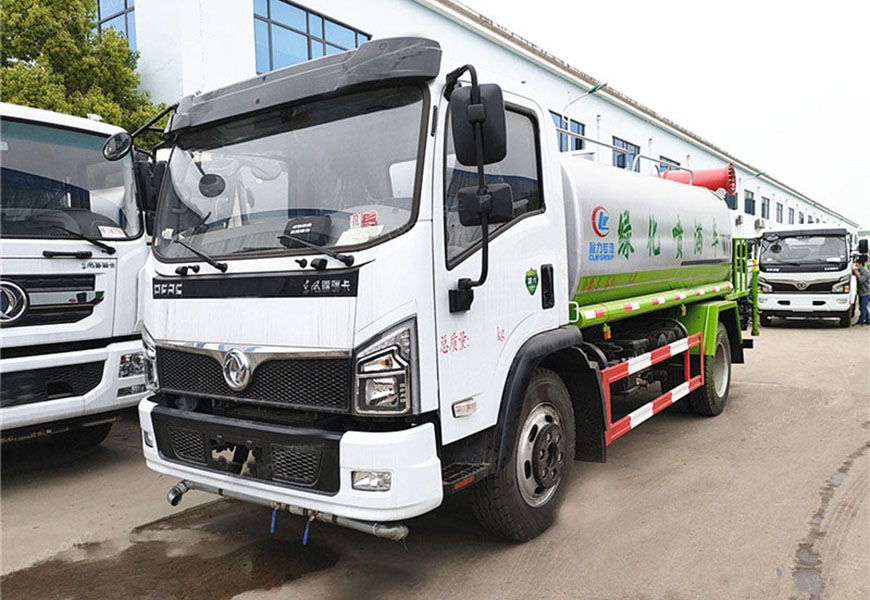 國六東風福瑞卡9方灑水車