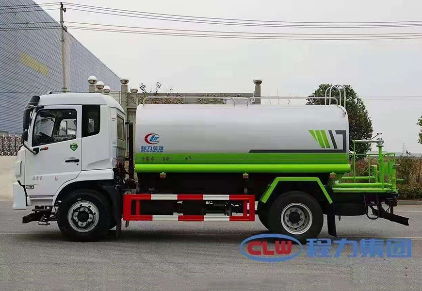 東風福瑞卡F9國六12方灑水車側(cè)面圖